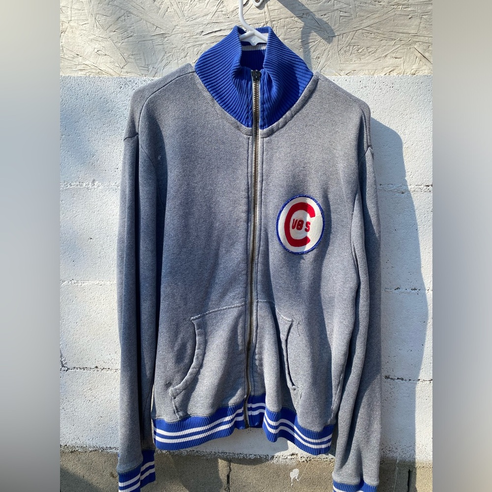 Mitchel and ness Chicago cubs zip up